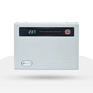 AULTEN 5000VA, 4000W Digital Voltage Stabilizer for Washing Machine, Microwave Oven, Treadmill, White