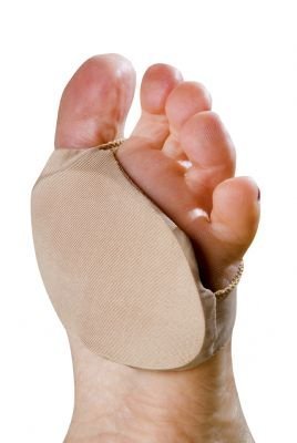 KA Acquab-Blu - Cojines metatarsianos protectores para aliviar el dolor, 2 unidades, color crema