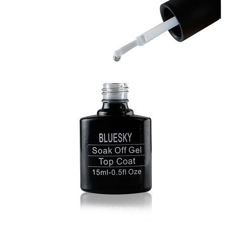 Bluesky UV/LED Large Top Coat Soak Off Gel Polish 15ml