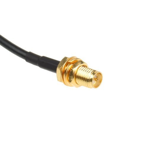5m Antennen-Verlängerungskabel für WiFi RP-SMA Antennen, Buchse auf Stecker. Für drahtlose Kamerasysteme von - 3