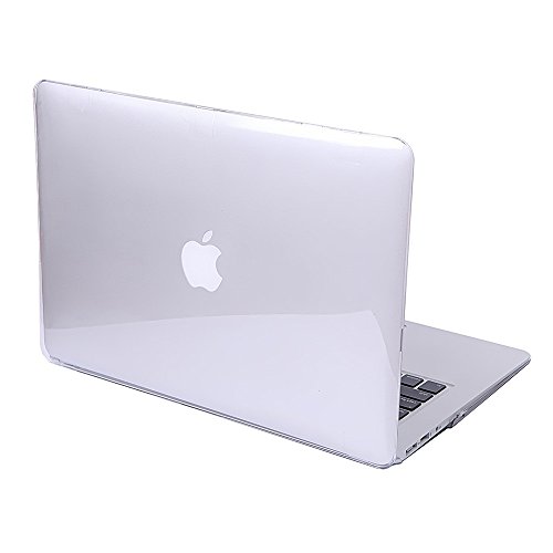 spécifications Coque Macbook Air 11.6 - Transparent Crystal Hard Case Cover Coque de Protection pour Macbook Air 11.6'' Pouces (Modèle A1465 ou A1370) Housse en Plastique Etui