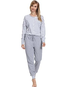 Be Mammy Damen einteiliger Still Schlafanzug BE20-130