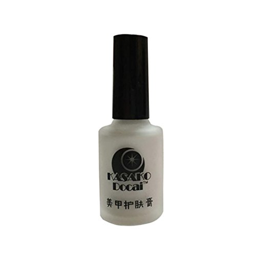 Voberry® Peel Off Liquid Tape Latex Tape Peel Off Base Coat Nail Art Liquid Palisade (White)