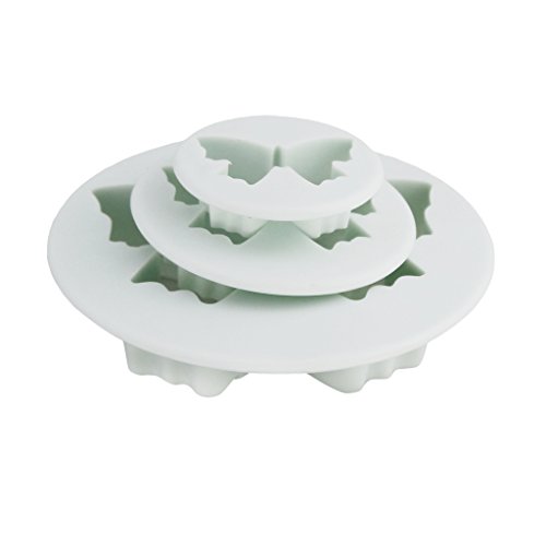 DIY 68tlg. Backen Fondant Stempel Tortendeko Ausstecher Ausstechformen Auswerfer Modellierwerkzeug Glätter Fondant Formen Marzipan-Messer Kuchendekoration Set Backen mit Spritzbeutel – Rosa - 3