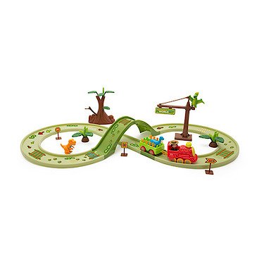 Dinosaur Train - Dino Mini Track Train - Track + Locomotive + Mini Figurines