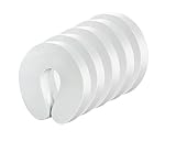 5x Offgridtec® Türstopper Weiß Schaumstoff Klemmschutz Kindersicherung Tür Fenster