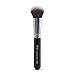 Nanshy Round Buffer Kabuki Makeup Brush - Blending and Application of Mineral Powder - Onyx Black