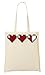 Produktbild Pixel Fashioned 8 Bit Hearts Dope Tragetasche Einkaufstasche