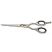 6.5-Inch Professional Hair and Beard Scissors - Razor Edge Hair Cutting Scissors with Adjustable Tension and Finger Inserts, Sharp Blades for Easy Hairstyling and Beard Trimming