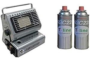 ALTIGASI Prime - Stufa STUFETTA A Gas Portatile Doppio Attacco GPL/BUTANO + 2 CARTUCCE A Gas Omaggio