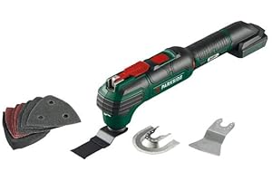 KOMPERNASS Parkside PAMFW 20-Li B2 Outil multifonction sans fil 20 V – Technologie d'oscillation très polyvalente pour scier, couper, gratter et poncer