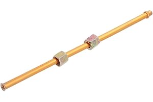 GETTIMORE Luftkompressor-Auspuffrohr-Ersatz, Aluminium + Kupfer, einfache Installation