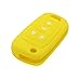 Produktbild fassport Silikon Cover Haut Jacke passgenau für Chevrolet 4 Button Flip Schlüssel cv4603 Fernbedienung
