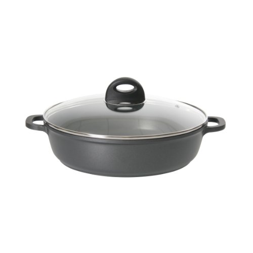 Preisvergleich Produktbild axentia Top Hit 221468 Servierpfanne 28cm rund mit Deckel