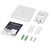 Produktbild Delicacydex Saful Wireless Remote Control Touch Schalter Wandlichtschalter Tempering Glasscheibe + Wireless Receiver LED Smart Home