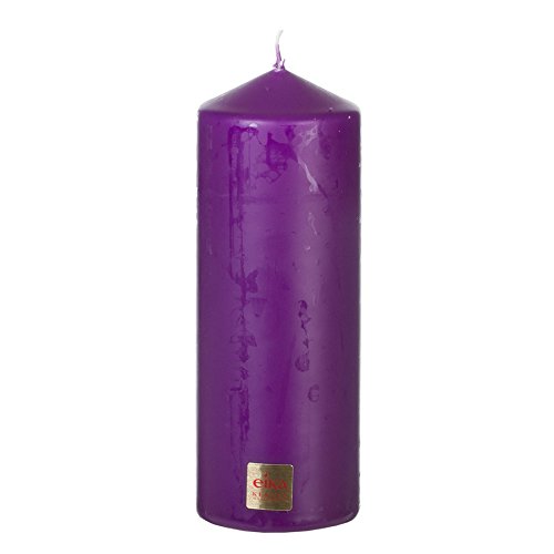 Preisvergleich Produktbild Eika-Stumpenkerze 60 x 160 mm aubergine