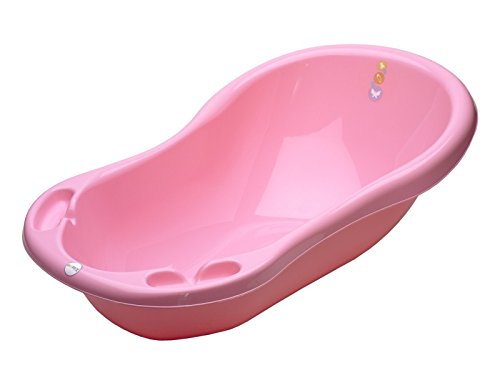 Baby Bath Tub Infant Newborn Pink Blue White By Emmay Care (Pink)