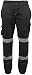 Produktbild Jogginghose mit Reflektorstreifen für hohe Sichtbarkeit, Klasse 1 Gr. Large, Schwarz