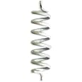MahaVastu White Clockwise Cylindrical-Shape Spring | Spiral Vastu Remedy to Change Polarity of Zone | Used to Energize Devta Fields, Pack of 3