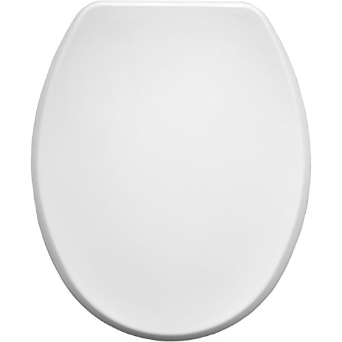 Bemis Memphis Formholz WC-Sitz mit verchromten Scharnieren, 1 Stück, weiß, 4402CP000 - 2