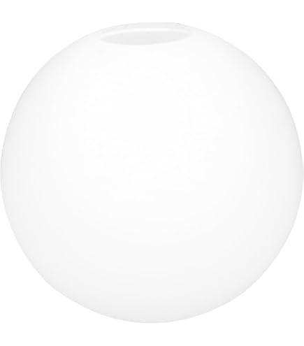 Happyyami Delicate Glass Lampshade Cover Modern Spherical Light Shade For Home Restaurant Hotel And Dormitory Decor Design - View #7