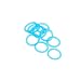 Produktbild Bitspower BP-O-Ring Set fÃ ¼ r G1/4 Zoll (10 StÃ ¼ ck) - UV Blau