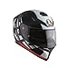 Produktbild Motorradhelm AGV K5-S Darkstorm Matt schwarz/rot