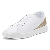  Lacoste Eyyla 219 1 Mujer Blanco/Dorado Zapatillas-UK 7 / EU 40.5