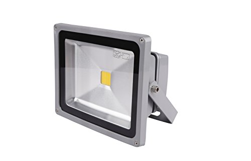elumico® LED Flutlicht/ Fluter/ Flood/ Hallenstrahler 20W, neutral- weiß (4.000K), Abstrahlwinkel: 120°, Lm: 1220Lm, IP65, CE/ RoHs, 2 Jahre Garantie