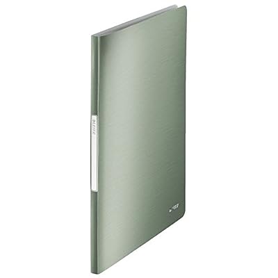 Leitz Reliure Protège-Documents A4, 40 Pochettes, 80 Pages, Pochettes Transparentes, Vert, Style, 39590053