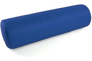 Teqler Nackenrolle mit Kunstlederbezug, 40 x 13 cm