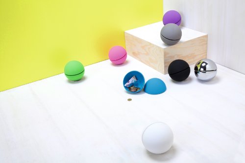 Authentics 1089026 Spardose GIRO / mit Magnetverschluss / Ø 11 cm / schwarz (soft-touch) - 4