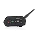 Price comparison product image EJEAS E6 Bluetooth Intercom 1.2KM Full Duplex Interphone for Outdoor Sports Motorbike Skiing Camps Instant Communication Purpose - Lightwish