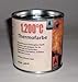 Produktbild Ofenlack 1200°C Thermofarbe Ofenfarbe Thermolack Schwarz matt 125ml (ad-ideen)