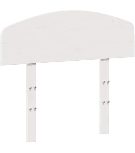 Testiera Letto Imbottita Modello Milano - Ecopelle Premium, 90x60cm, Bianco, Per Letti 80cm - Foto 7