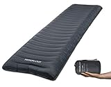  Trekology esterilla hinchable de camping, esterilla de dormir, colchón de acampada-Esterilla enrollable e inflable UL80 súper ligera de camping, colchoneta hinchable de camping individual de poco peso