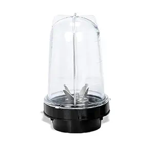 MasterClass Sanyo Best Origional Mixer Big Bullet Jar Set of 1 Bullet Jars 530ml, Black .Company Since 1984 Manufacturing, Marketing & Servicing.