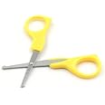 Yanmai Precision Craft Scissors - Stainless Steel Paper Crafting Scissors With Safety Cap - Ultra Sharp Blades & Non-Slip TPR Handles - Adult & Kid Scrapbooking Scissors For Home, Office, School