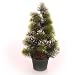 Produktbild Tannenbaum mit Schnee, 33 Zweigchen, 50 cm x 30 cm - Grün (künstlich)