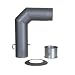 Produktbild Kamino-Flam 331780 Winkelrohr-Set Senotherm, 180 mm, gussgrau