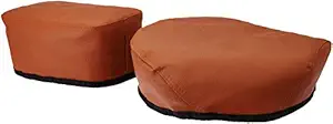 BikenWear A-595 Seat Cover for Royal Enfield Classic 350cc (Light Brown)