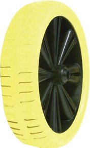 Preisvergleich Produktbild Karrenrad, PU - Geschäumt, passend universal für Schiebekarren