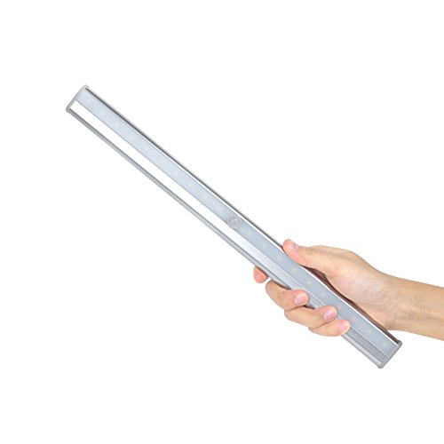 Preisvergleich Produktbild [LEDemain] Wiederaufladbare 20 LED Schrankleuchte / Nachtlicht / Sensorleuchte / Stufenbeleuchtung mit USB Ladekabel und Magnet für Kabinett, Waschraum, Korridor