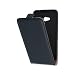 Produktbild Leder-Imitat ROT für Nokia Lumia 640 Microsoft Lumia 640 Microsoft 640 Hülle Etui Flip Cover Klapp Tasche (schwarz)