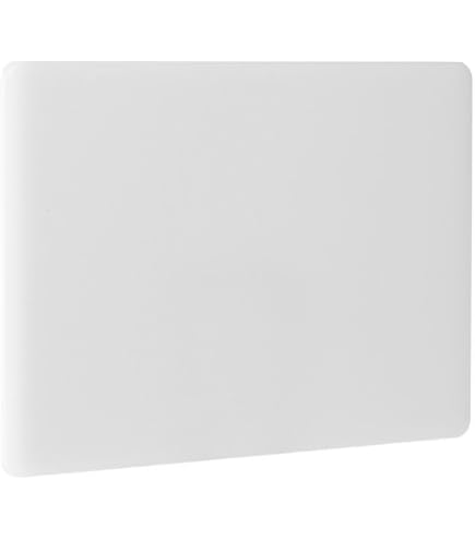Planche à Découper Blanche Professionnelle Romux - 450x300x13 Mm, Polypropylène - Pour Cuisine Restaurant, Lave-vaisselle