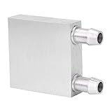 Garsent Bloc de Refroidissement à l'eau, Bloc en Aluminium de Refroidissement pour Refroidisseur d'eau Liquide Système de Radiateur de Refroidissement pour Ordinateur Portable PC.(40 * 40 * 12mm)