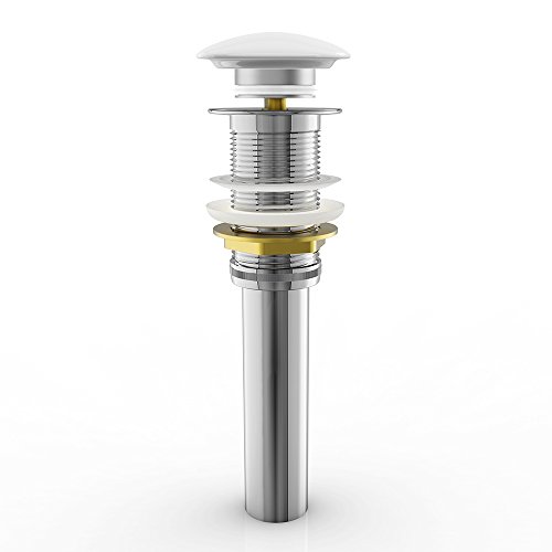 Push Open AA61 ohne Überlauf-Funktion edel verchromt mit Keramik-Deckel und Rohrverlängerung - 4