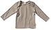 LANA natural wear Unisex Baby Crew Neck Long Sleeve Sweatshirt, Beige (Savanne ), 0-3 Months (Manufacturer size: 50/56)