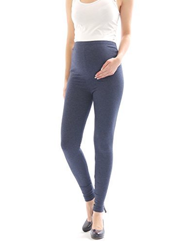 Maternity leggings Thermo Fleece inner Long trousers pants Cotton leggings stood around - Jeans, L