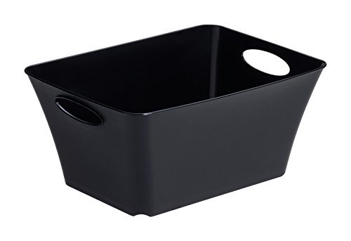 Black Plastic Storage Boxes: Amazon.co.uk